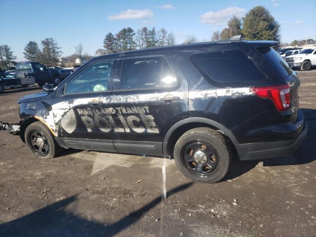 1FM5K8AR4KGB15301 - 2019 FORD EXPLORER POLICE INTERCEPTOR BLACK photo 2