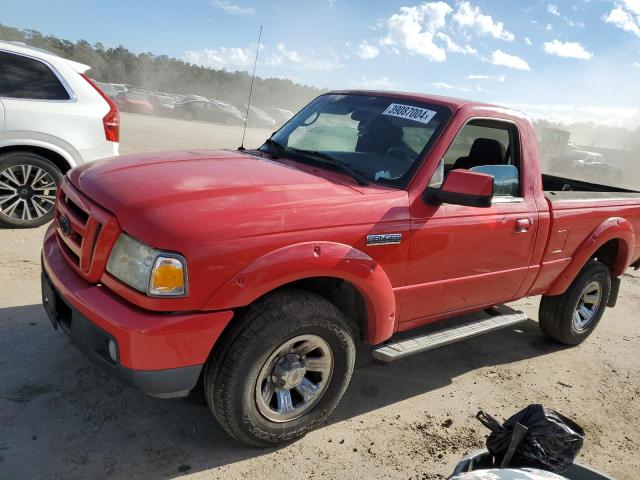 1FTYR10U36PA78161 - 2006 FORD RANGER RED photo 1