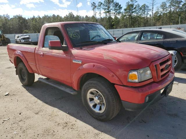 1FTYR10U36PA78161 - 2006 FORD RANGER RED photo 4