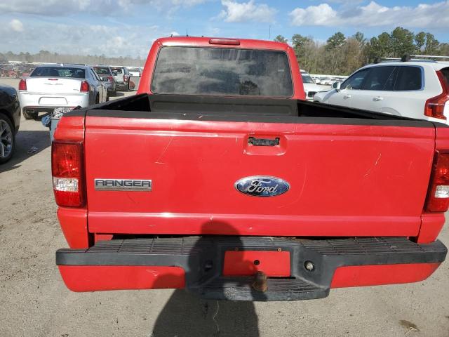 1FTYR10U36PA78161 - 2006 FORD RANGER RED photo 6