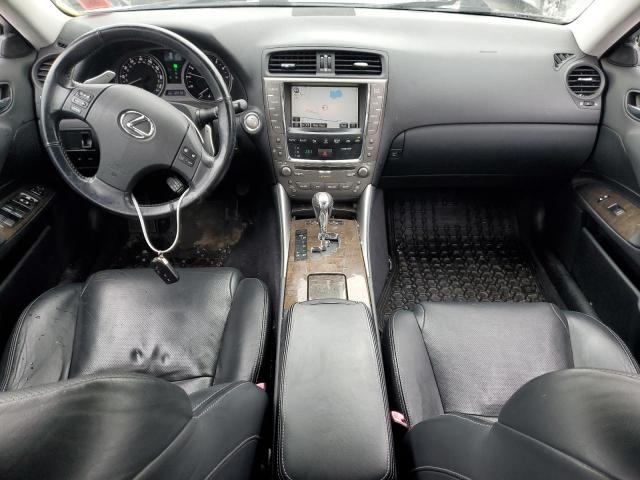 JTHCK262992031565 - 2009 LEXUS IS 250 SILVER photo 8