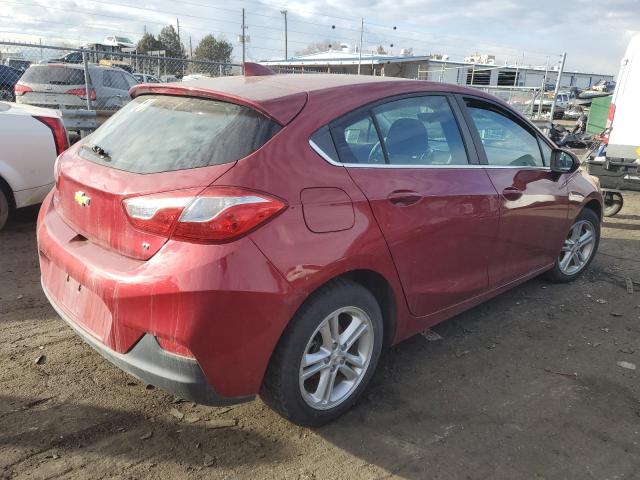 3G1BE6SM2HS526396 - 2017 CHEVROLET CRUZE LT RED photo 3