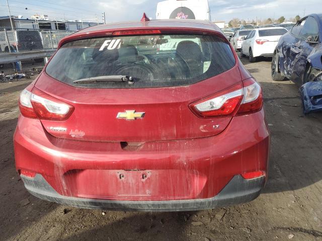 3G1BE6SM2HS526396 - 2017 CHEVROLET CRUZE LT RED photo 6