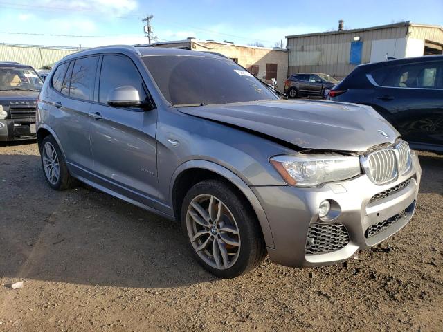 5UXWX9C58H0D99156 - 2017 BMW X3 XDRIVE28I GRAY photo 4