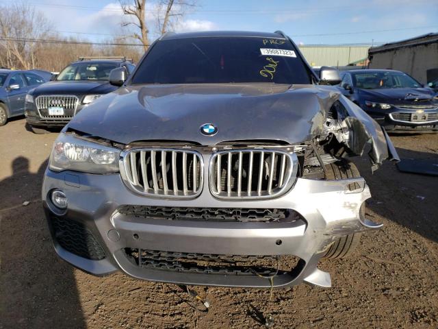 5UXWX9C58H0D99156 - 2017 BMW X3 XDRIVE28I GRAY photo 5