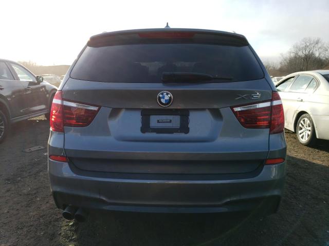 5UXWX9C58H0D99156 - 2017 BMW X3 XDRIVE28I GRAY photo 6