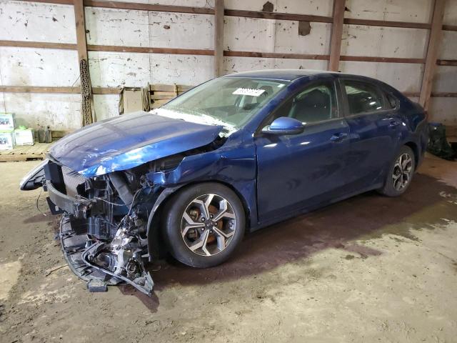 3KPF24AD6LE249234 - 2020 KIA FORTE FE BLUE photo 1