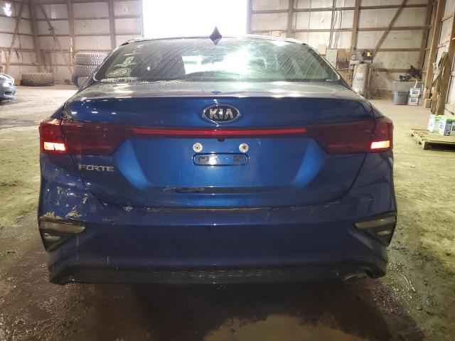 3KPF24AD6LE249234 - 2020 KIA FORTE FE BLUE photo 6