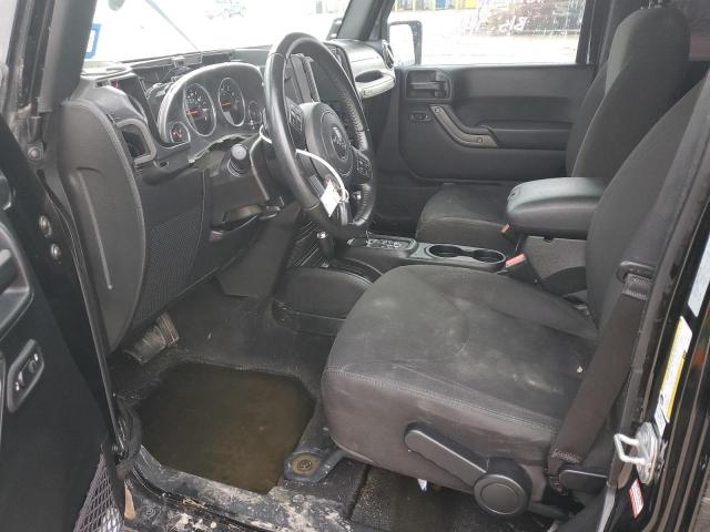 1C4BJWDGXJL820117 - 2018 JEEP WRANGLER U SPORT შავი ფოტო 7