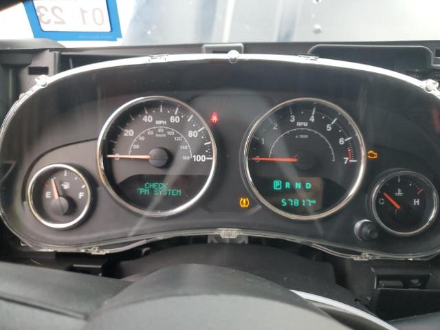 1C4BJWDGXJL820117 - 2018 JEEP WRANGLER U SPORT შავი ფოტო 9