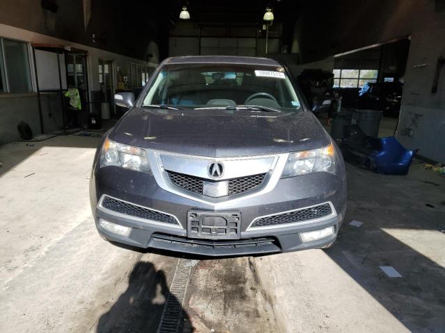 2HNYD2H69DH510631 - 2013 ACURA MDX ADVANCE GRAY photo 5