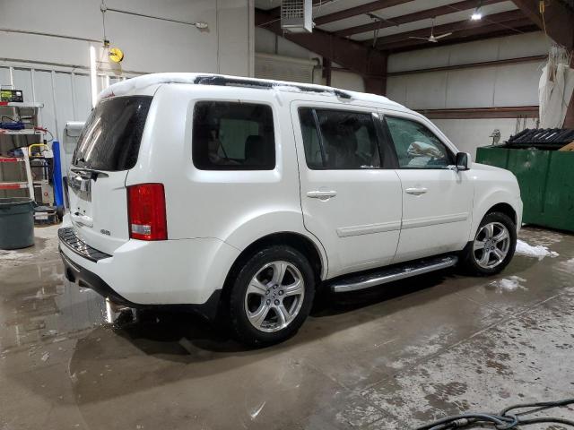 5FNYF4H5XEB504931 - 2014 HONDA PILOT EXL WHITE photo 3