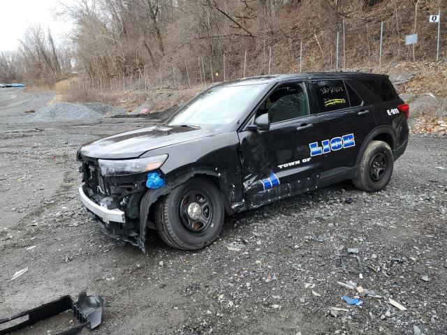 1FM5K8AB7LGD09339 - 2020 FORD EXPLORER POLICE INTERCEPTOR BLACK photo 1