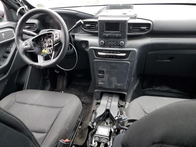 1FM5K8AB7LGD09339 - 2020 FORD EXPLORER POLICE INTERCEPTOR BLACK photo 8