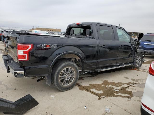 1FTFW1EG8JFA34285 - 2018 FORD F150 SUPERCREW BLACK photo 3