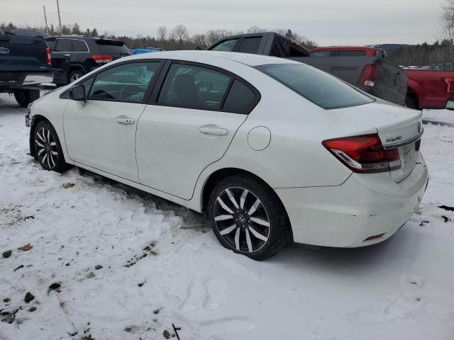 19XFB2F98FE279901 - 2015 HONDA CIVIC EXL თეთრი ფოტო 2