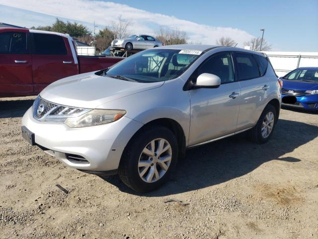 JN8AZ1MU2EW403743 - 2014 NISSAN MURANO S SILVER photo 1