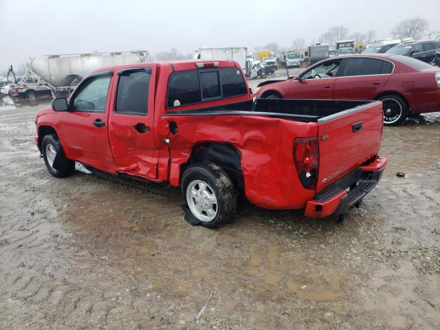 1GCCS136048184666 - 2004 CHEVROLET COLORADO RED photo 2