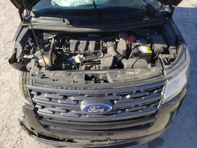 1FM5K8D83JGA78310 - 2018 FORD EXPLORER XLT BLACK photo 12