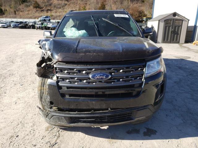 1FM5K8D83JGA78310 - 2018 FORD EXPLORER XLT BLACK photo 5