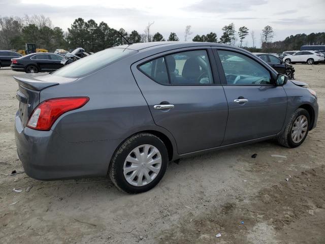 3N1CN7APXKL845157 - 2019 NISSAN VERSA S GRAY photo 3