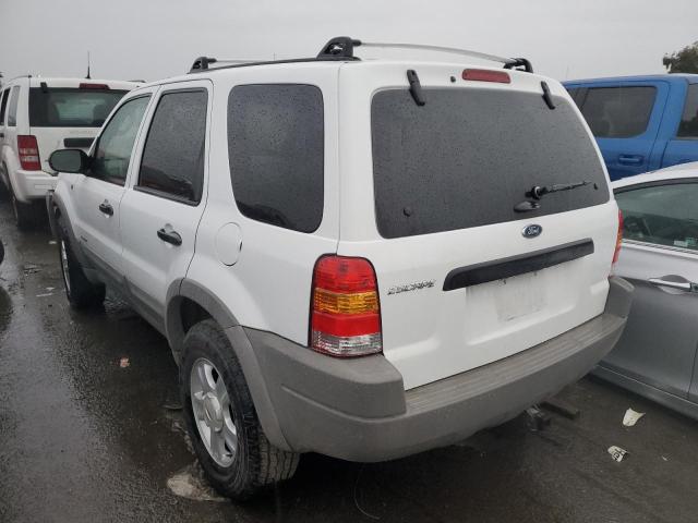 1FMYU04111KB27237 - 2001 FORD ESCAPE XLT WHITE photo 2