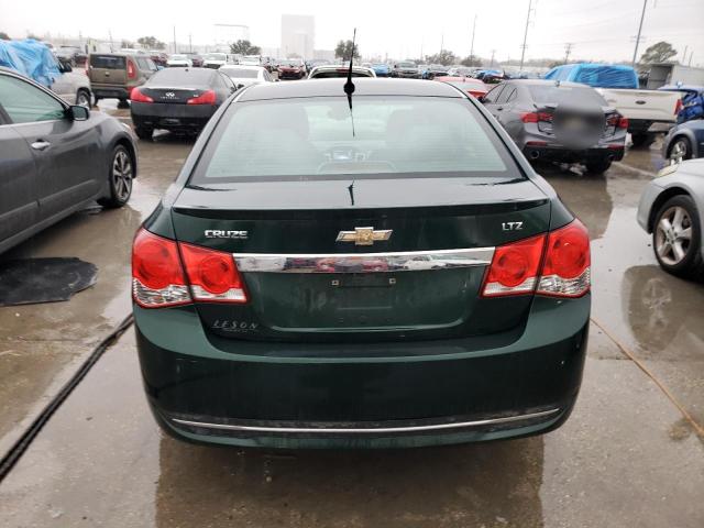 1G1PG5SB9E7253640 - 2014 CHEVROLET CRUZE LTZ GREEN photo 6