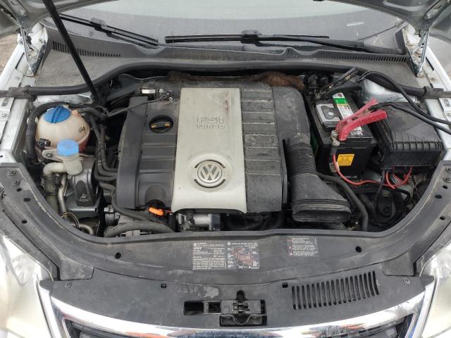 WVWAA71FX7V024977 - 2007 VOLKSWAGEN EOS BASE SILVER photo 11