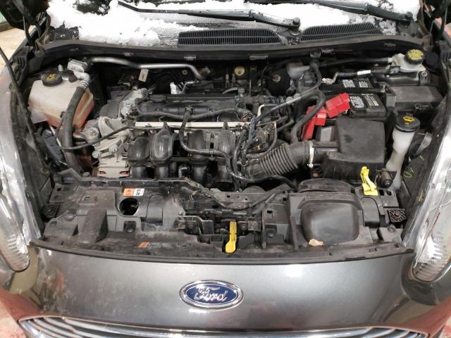 3FADP4BJ6KM126542 - 2019 FORD FIESTA SE GRAY photo 11