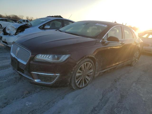3LN6L5E9XHR618567 - 2017 LINCOLN MKZ RESERVE ბურგუნდია ფოტო 1