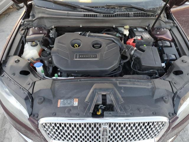 3LN6L5E9XHR618567 - 2017 LINCOLN MKZ RESERVE ბურგუნდია ფოტო 11
