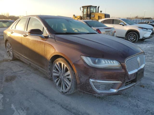 3LN6L5E9XHR618567 - 2017 LINCOLN MKZ RESERVE BURGUNDY photo 4