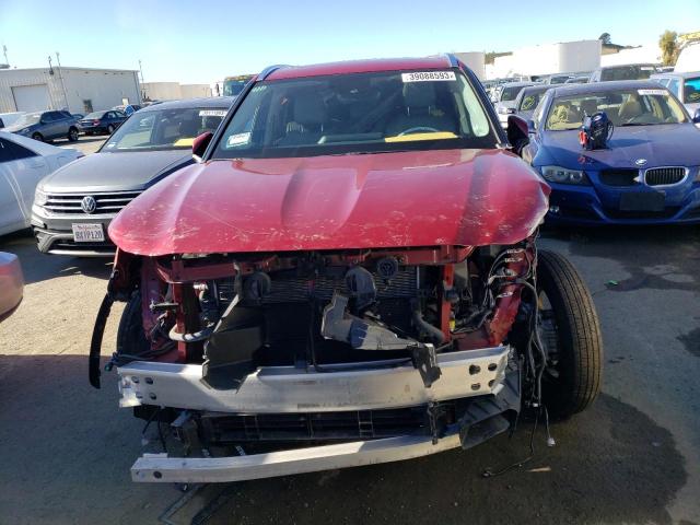 5TDDBRCH4MS521923 - 2021 TOYOTA HIGHLANDER HYBRID LIMITED RED photo 5