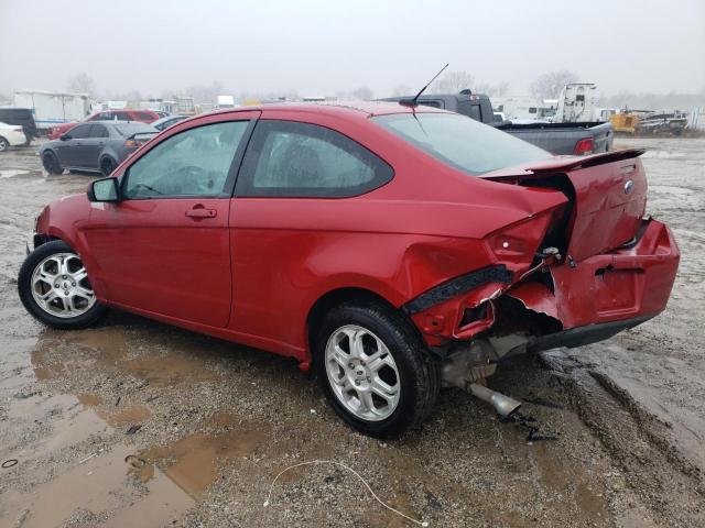 1FAHP32N49W219374 - 2009 FORD FOCUS SE RED photo 2