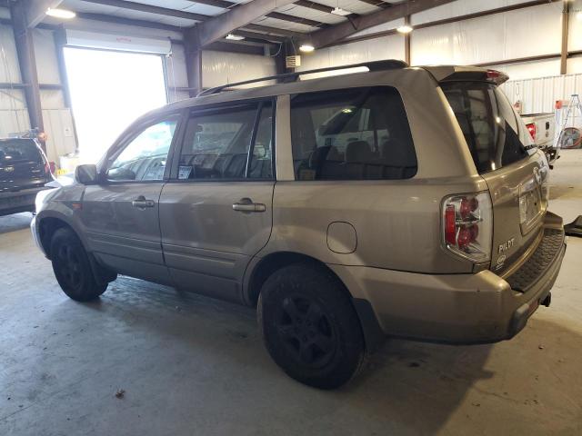 5FNYF18468B024749 - 2008 HONDA PILOT EX TAN photo 2