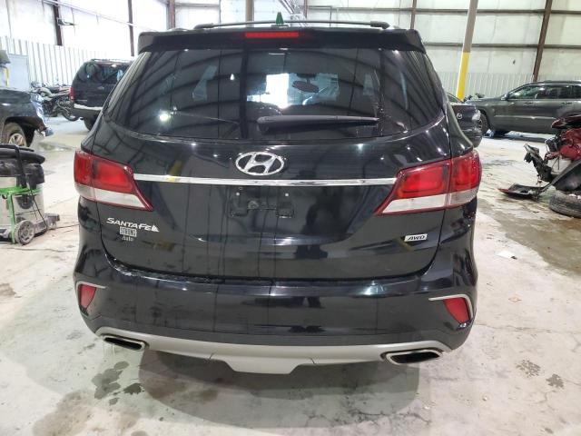 KM8SMDHF2HU197590 - 2017 HYUNDAI SANTA FE SE BLACK photo 6