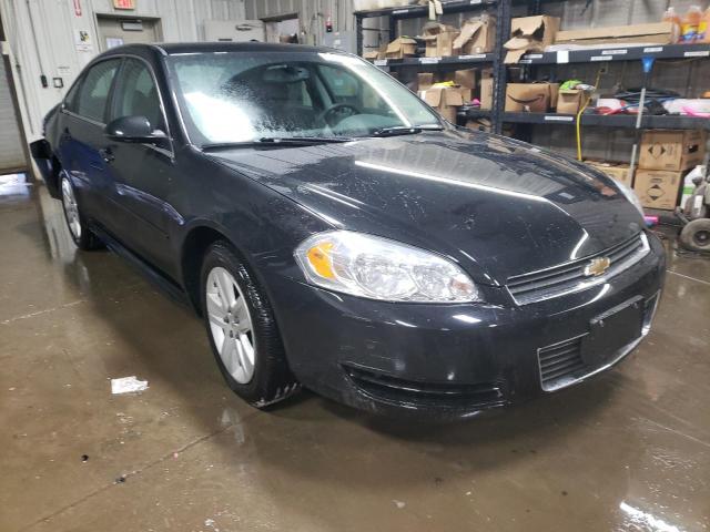 2G1WA5EK3A1200285 - 2010 CHEVROLET IMPALA LS BLACK photo 4