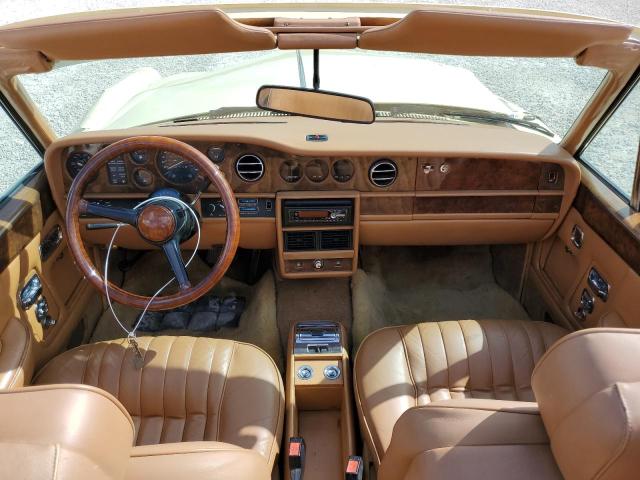 SCAZD42A3FCX10226 - 1985 ROLLS-ROYCE CORNICHE CREAM photo 8