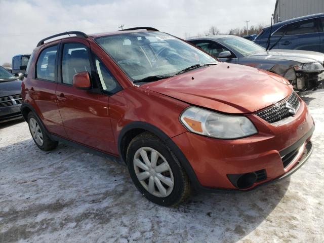 JS2YB5A37B6302507 - 2011 SUZUKI SX4 ORANGE photo 4