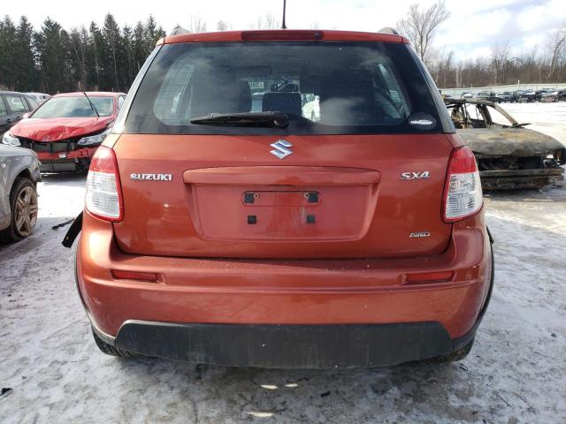 JS2YB5A37B6302507 - 2011 SUZUKI SX4 ORANGE photo 6