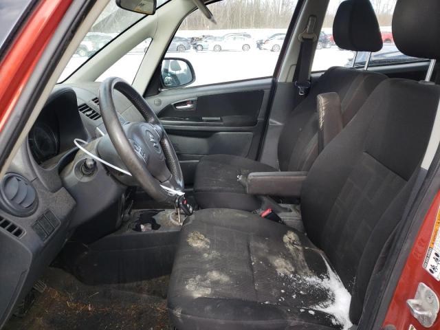 JS2YB5A37B6302507 - 2011 SUZUKI SX4 ORANGE photo 7