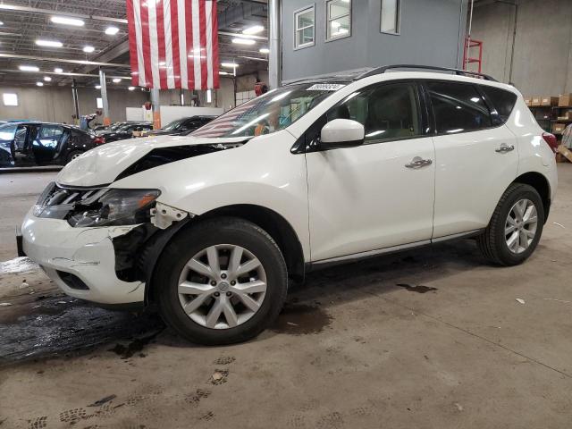 JN8AZ1MW8EW531051 - 2014 NISSAN MURANO S WHITE photo 1