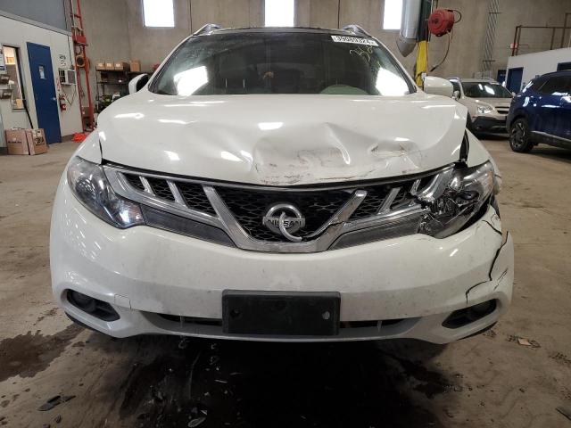 JN8AZ1MW8EW531051 - 2014 NISSAN MURANO S WHITE photo 5