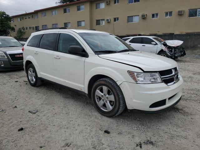 3C4PDCAB6FT565434 - 2015 DODGE JOURNEY SE WHITE photo 4