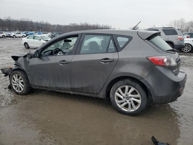 JM1BL1LP0D1809657 - 2013 MAZDA 3 I GRAY photo 2