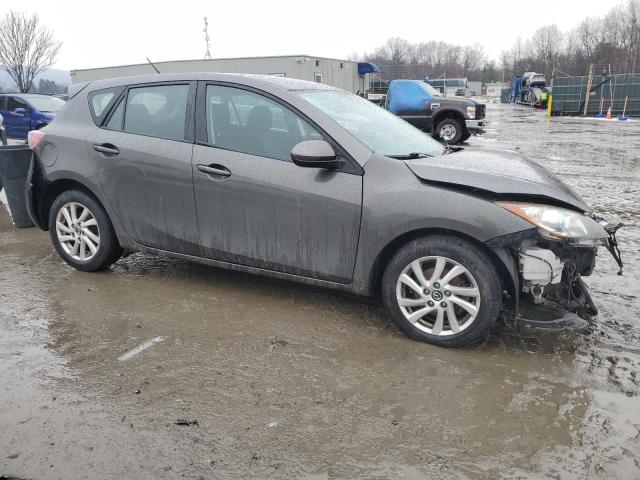 JM1BL1LP0D1809657 - 2013 MAZDA 3 I GRAY photo 4