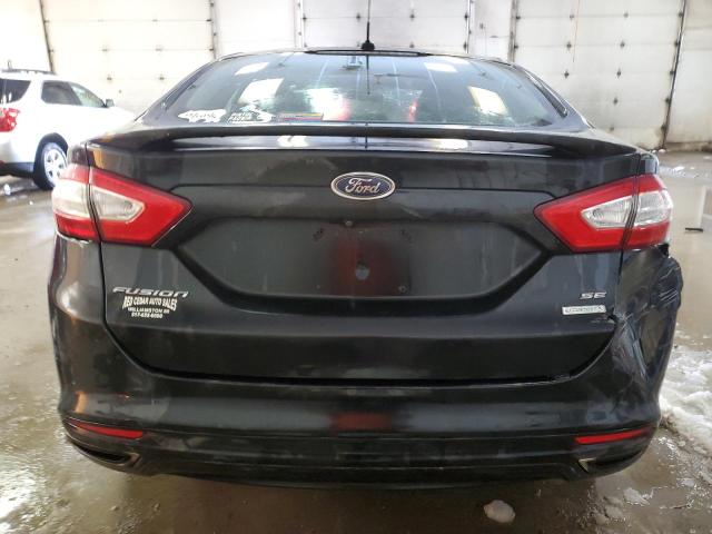 3FA6P0H9XFR233343 - 2015 FORD FUSION SE BLACK photo 6