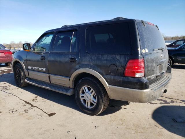 1FMFU18L33LB89731 - 2003 FORD EXPEDITION EDDIE BAUER BLACK photo 2