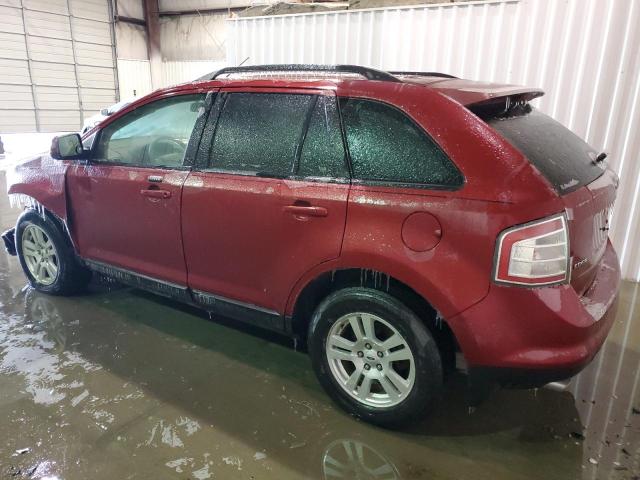 2FMDK38C18BA87439 - 2008 FORD EDGE SEL BURGUNDY photo 2