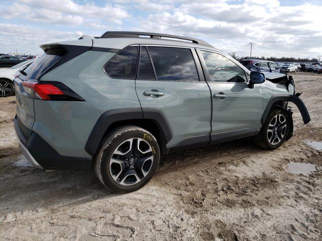 2T3J1RFV6KW015951 - 2019 TOYOTA RAV4 ADVENTURE GRAY photo 3